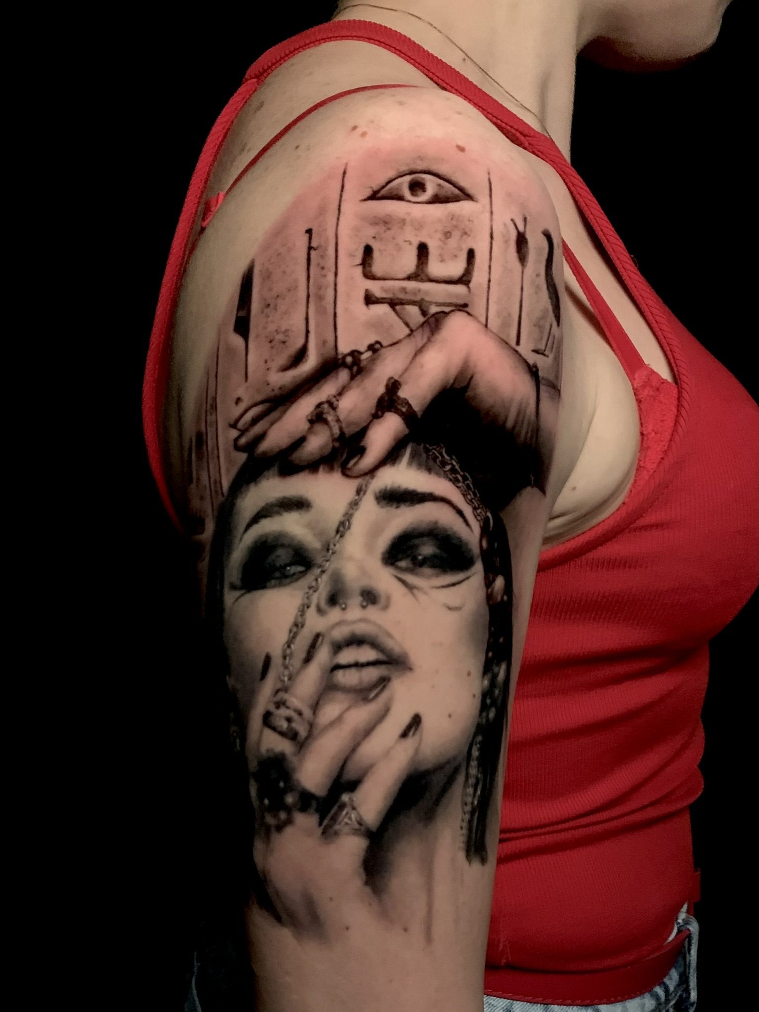 Black & gray realism — lavoro 12, Carlitos Junior Ink Roma
